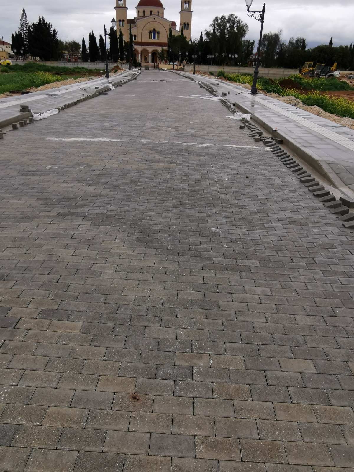Technical paving detail